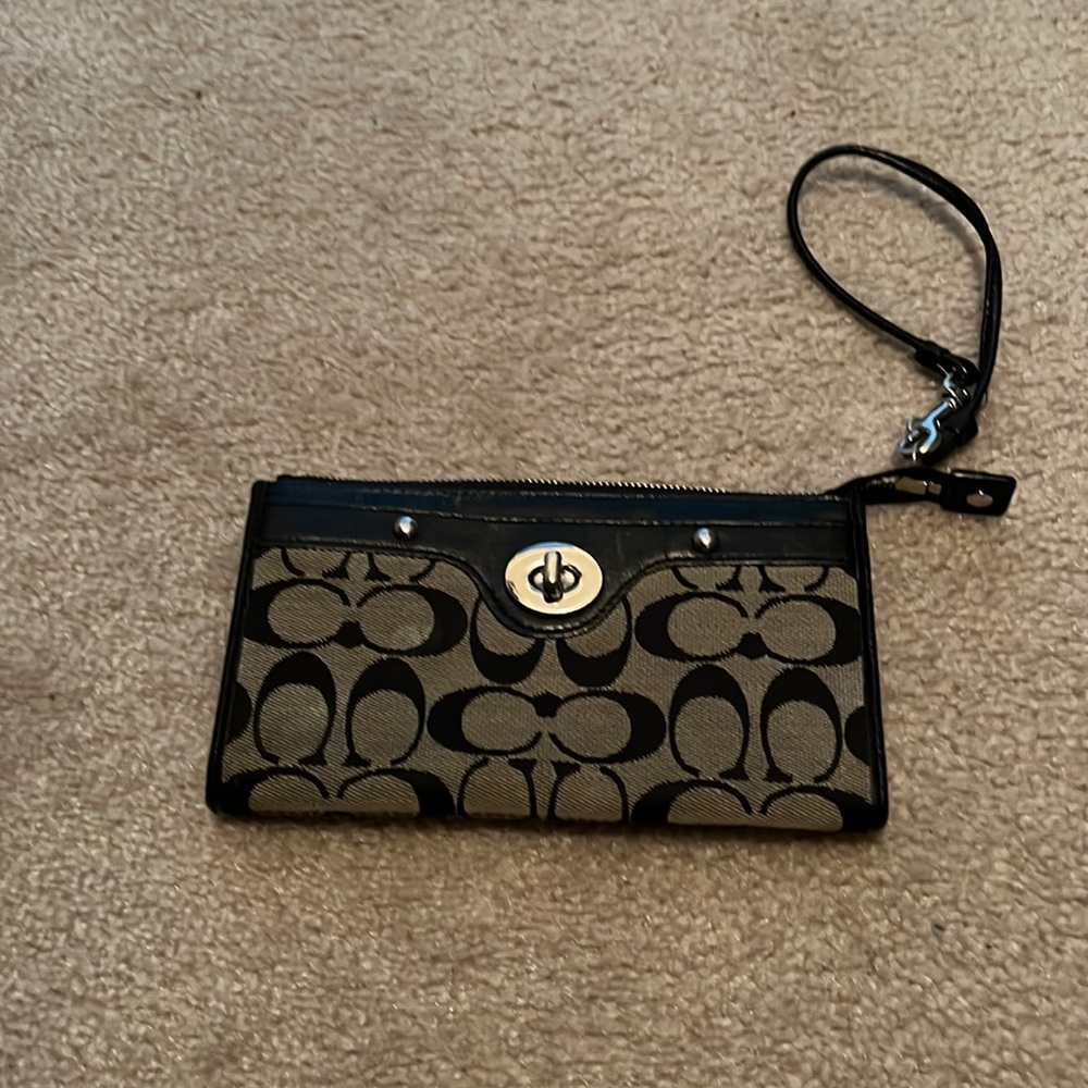 Coach wristlet